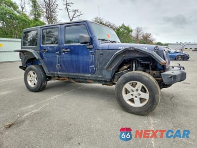 Czwarte zdjęcie samochodu z boku: 2013 JEEP WRANGLER UNLIMITED RUBICON VIN:1C4BJWFG3DL512854 - miniatura