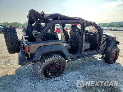 Trzecie zdjęcie samochodu z tyłu: 2016 JEEP WRANGLER UNLIMITED RUBICON VIN:1C4BJWFG5GL275868 - miniatura