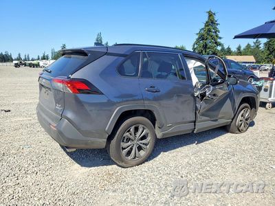 Trzecie zdjęcie samochodu z tyłu: 2021 TOYOTA RAV4 XLE PREMIUM VIN:2T3B6RFV1RW059985 - miniatura