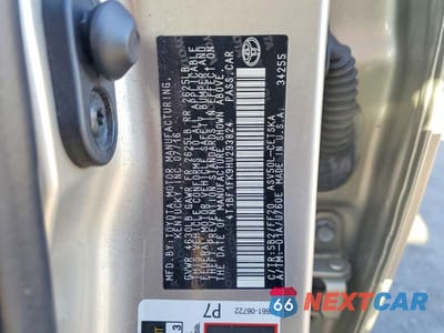 Zdjęcie 12 z 12 samochodu: 2017 TOYOTA CAMRY SE VIN:4T1BF1FK9HU293824 - miniatura