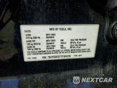 Zdjęcie 13 z 13 samochodu: 2026 TESLA MODEL Y VIN:7SAYGDED7TF384238 - miniatura