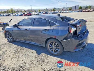 Drugie zdjęcie samochodu z przodu: 2019 HONDA CIVIC EX VIN:JHMFC1F36KX008394 - miniatura