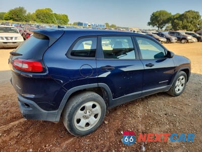 Trzecie zdjęcie samochodu z tyłu: 2015 JEEP CHEROKEE SPORT VIN:1C4PJLAB6FW711236 - miniatura