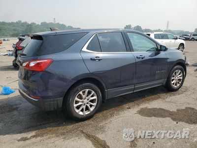 Trzecie zdjęcie samochodu z tyłu: 2019 CHEVROLET EQUINOX LT VIN:3GNAXKEV9KS510432 - miniatura