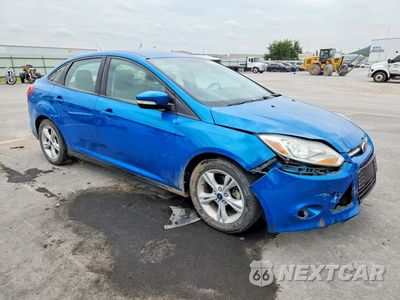 Czwarte zdjęcie samochodu z boku: 2014 FORD FOCUS SE VIN:1FADP3F24EL367969 - miniatura