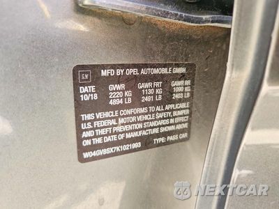 Zdjęcie 13 z 13 samochodu: 2019 BUICK REGAL TOURX ESSENCE VIN:W04GV8SX7K1021993 - miniatura
