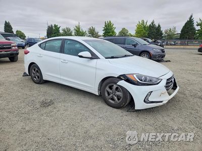 Czwarte zdjęcie samochodu z boku: 2017 HYUNDAI ELANTRA ECO VIN:5NPD94LA6HH098548 - miniatura