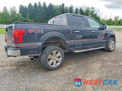 Trzecie zdjęcie samochodu z tyłu: 2019 FORD F150 SUPERCREW VIN:1FTEW1EPXKKD09711 - miniatura