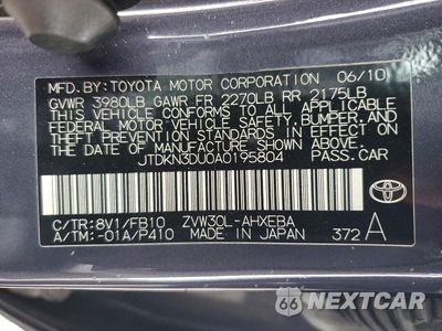 Zdjęcie 13 z 13 samochodu: 2010 TOYOTA PRIUS III VIN:JTDKN3DU0A0195804 - miniatura