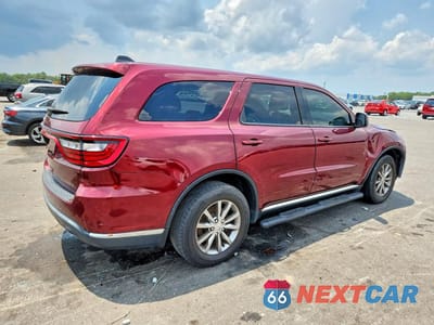 Trzecie zdjęcie samochodu z tyłu: 2018 DODGE DURANGO SXT VIN:1C4RDHAG3JC385138 - miniatura