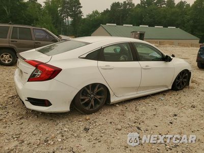 Trzecie zdjęcie samochodu z tyłu: 2020 HONDA CIVIC SPORT VIN:2HGFC2F84LH586858 - miniatura