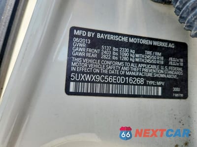 Zdjęcie 12 z 12 samochodu: 2014 BMW X3 XDRIVE28I VIN:5UXWX9C56E0D16268 - miniatura
