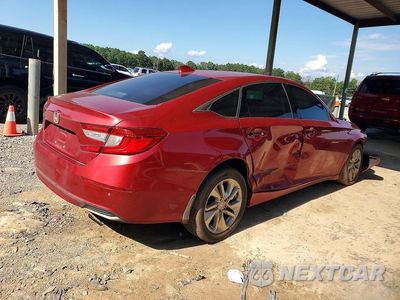 Trzecie zdjęcie samochodu z tyłu: 2020 HONDA ACCORD LX VIN:1HGCV1F16LA076469 - miniatura
