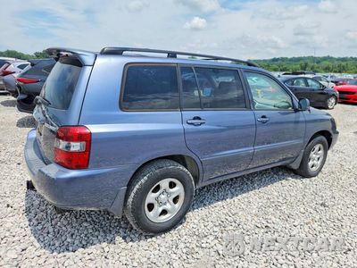 Trzecie zdjęcie samochodu z tyłu: 2007 TOYOTA HIGHLANDER BASE VIN:JTEGD21A770164700 - miniatura