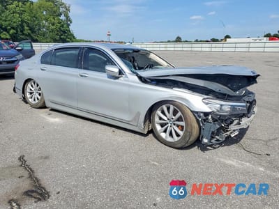 Czwarte zdjęcie samochodu z boku: 2019 BMW 740 XI VIN:WBA7E4C50KGV28515 - miniatura