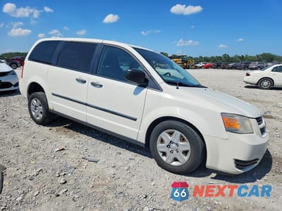 Czwarte zdjęcie samochodu z boku: 2009 DODGE GRAND CARAVAN C/V VIN:2D8HN11E99R698794 - miniatura