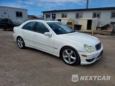 Czwarte zdjęcie samochodu z boku: 2006 MERCEDES-BENZ C 230 VIN:WDBRF52HX6F730976 - miniatura