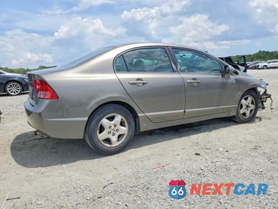 Trzecie zdjęcie samochodu z tyłu: 2007 HONDA CIVIC LX VIN:2HGFA16537H303202 - miniatura