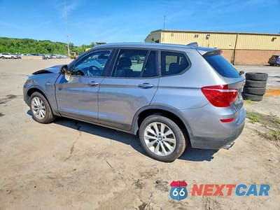 Drugie zdjęcie samochodu z przodu: 2015 BMW X3 XDRIVE28I VIN:5UXWX9C57F0D52195 - miniatura