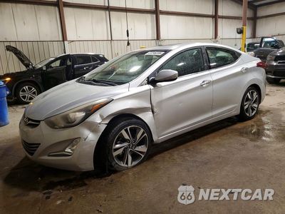 2014 HYUNDAI ELANTRA LIMITED KMHDH4AE2EU098908 - główne zdjęcie licytacji z USA - miniatura