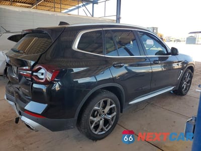 Trzecie zdjęcie samochodu z tyłu: 2023 BMW X3 XDRIVE30I VIN:5UX53DP02P9P82042 - miniatura