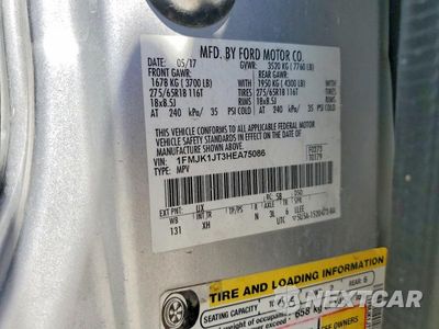 Zdjęcie 13 z 13 samochodu: 2017 FORD EXPEDITION EL XLT VIN:1FMJK1JT3HEA75086 - miniatura