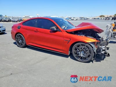 Czwarte zdjęcie samochodu z boku: 2018 BMW M4 VIN:WBS4Y9C53JAC86214 - miniatura