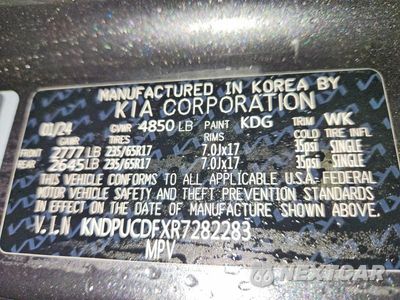 Zdjęcie 13 z 13 samochodu: 2024 KIA SPORTAGE LX VIN:KNDPUCDFXR7282283 - miniatura