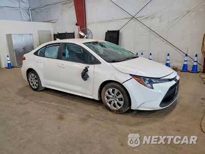Czwarte zdjęcie samochodu z boku: 2022 TOYOTA COROLLA LE VIN:5YFEPMAE9NP307621 - miniatura