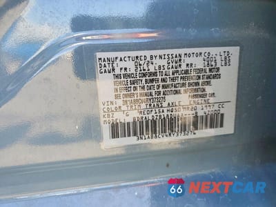 Zdjęcie 12 z 12 samochodu: 2024 NISSAN SENTRA SV VIN:3N1AB8CV4RY373276 - miniatura