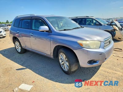 Czwarte zdjęcie samochodu z boku: 2008 TOYOTA HIGHLANDER HYBRID VIN:JTEEW41A482024221 - miniatura