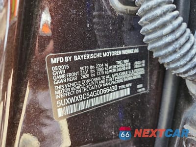 Zdjęcie 14 z 14 samochodu: 2016 BMW X3 XDRIVE28I VIN:5UXWX9C54G0D66430 - miniatura