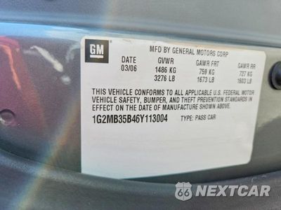 Zdjęcie 12 z 12 samochodu: 2006 PONTIAC SOLSTICE VIN:1G2MB35B46Y113004 - miniatura