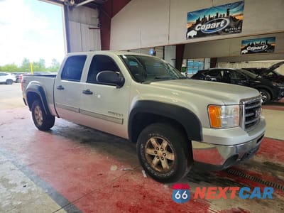 Czwarte zdjęcie samochodu z boku: 2012 GMC SIERRA K1500 SLE VIN:3GTP2VE79CG287849 - miniatura