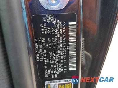 Zdjęcie 12 z 12 samochodu: 2026 KIA SPORTAGE LX VIN:5XYK23DF5TG399652 - miniatura