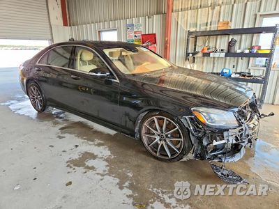 Czwarte zdjęcie samochodu z boku: 2019 MERCEDES-BENZ S 560 VIN:WDDUG8DB1KA454834 - miniatura