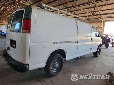 Trzecie zdjęcie samochodu z tyłu: 1999 CHEVROLET EXPRESS G3500 VIN:1GCHG39R0X1007343 - miniatura