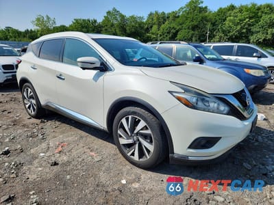 Czwarte zdjęcie samochodu z boku: 2018 NISSAN MURANO PLATINUM VIN:5N1AZ2MH0JN119849 - miniatura
