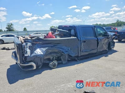 Trzecie zdjęcie samochodu z tyłu: 2023 CHEVROLET SILVERADO K1500 LT VIN:1GCUDDED1PZ299903 - miniatura