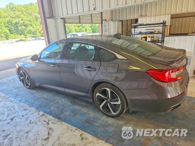 Drugie zdjęcie samochodu z przodu: 2018 HONDA ACCORD SPORT VIN:1HGCV1F3XJA099297 - miniatura