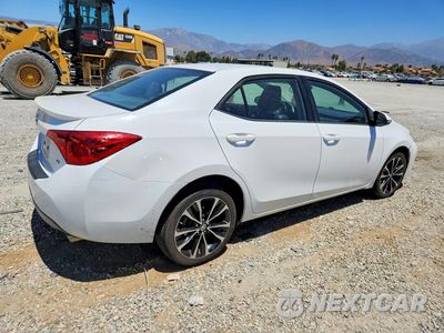 Trzecie zdjęcie samochodu z tyłu: 2019 TOYOTA COROLLA SE VIN:2T1BURHE2KC129898 - miniatura