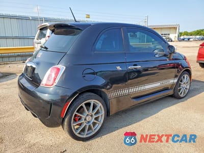 Trzecie zdjęcie samochodu z tyłu: 2012 FIAT 500 ABARTH VIN:3C3CFFFH9CT185933 - miniatura