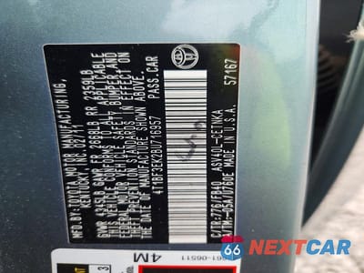 Zdjęcie 12 z 12 samochodu: 2011 TOYOTA CAMRY LE VIN:4T1BF3EK2BU716957 - miniatura