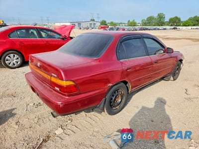 Trzecie zdjęcie samochodu z tyłu: 1995 TOYOTA COROLLA LE VIN:1NXAE00B4SZ266197 - miniatura