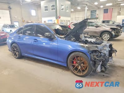 Czwarte zdjęcie samochodu z boku: 2021 BMW M340XI VIN:3MW5U9J04M8C11823 - miniatura