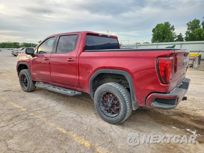 Drugie zdjęcie samochodu z przodu: 2021 GMC SIERRA K1500 AT4 VIN:3GTU9EET2MG420576 - miniatura