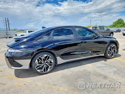 Trzecie zdjęcie samochodu z tyłu: 2024 HYUNDAI IONIQ 6 SEL VIN:KMHM34AC0RA063692 - miniatura