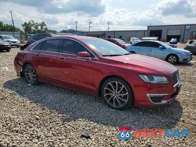 Czwarte zdjęcie samochodu z boku: 2017 LINCOLN MKZ RESERVE VIN:3LN6L5FC4HR664163 - miniatura