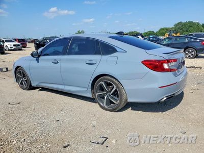Drugie zdjęcie samochodu z przodu: 2022 HONDA ACCORD SPORT SE VIN:1HGCV1F42NA042171 - miniatura