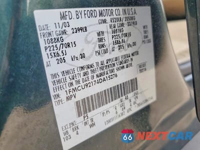Zdjęcie 13 z 13 samochodu: 2004 FORD ESCAPE XLS VIN:1FMCU92174DA15276 - miniatura